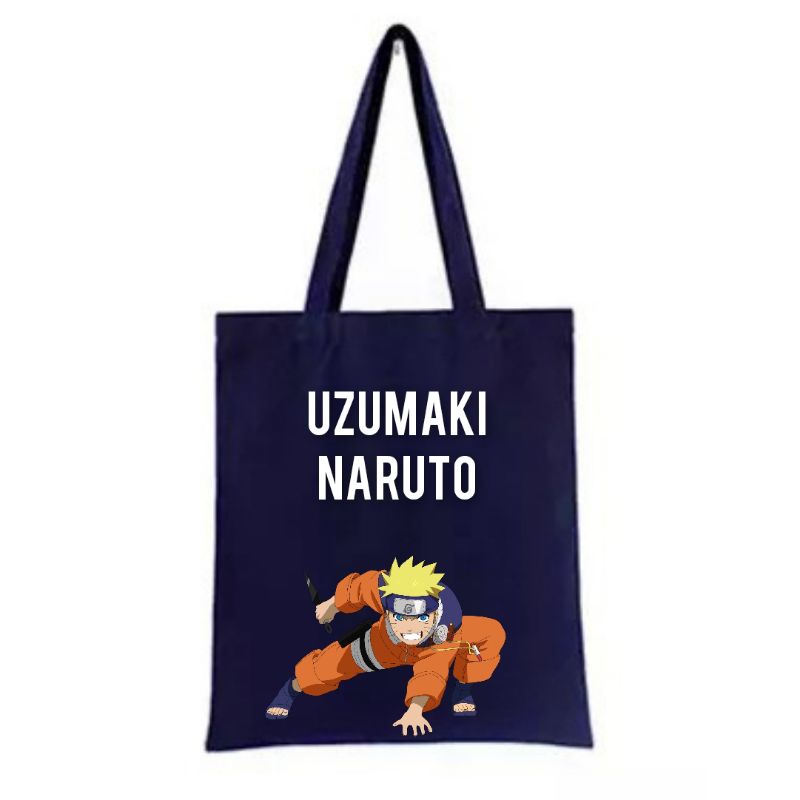 TOTEBAG TOTE BAG RESLETING TERMURAH /TOTEBAG  KANVAS UZUMAKI NARUTO CANVAS TERMURAH