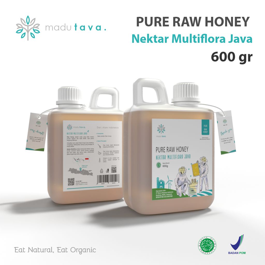 Madu Asli Murni Tava Grade A Variant Nektar 100% Alami Pure Natural Raw Honey