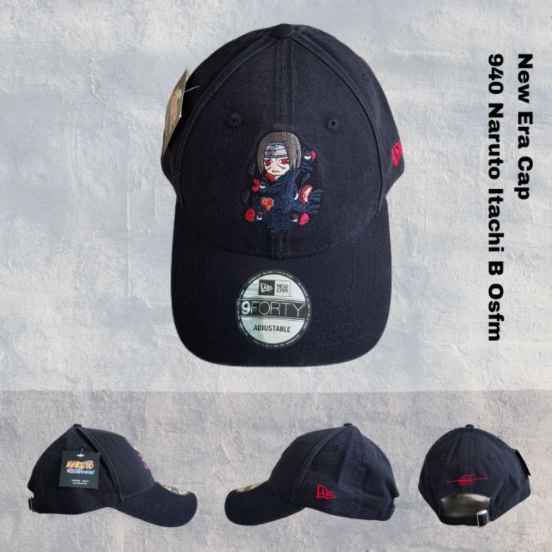 TOPI NEW ERA ORIGINAL NARUTO ITACHI HITAM