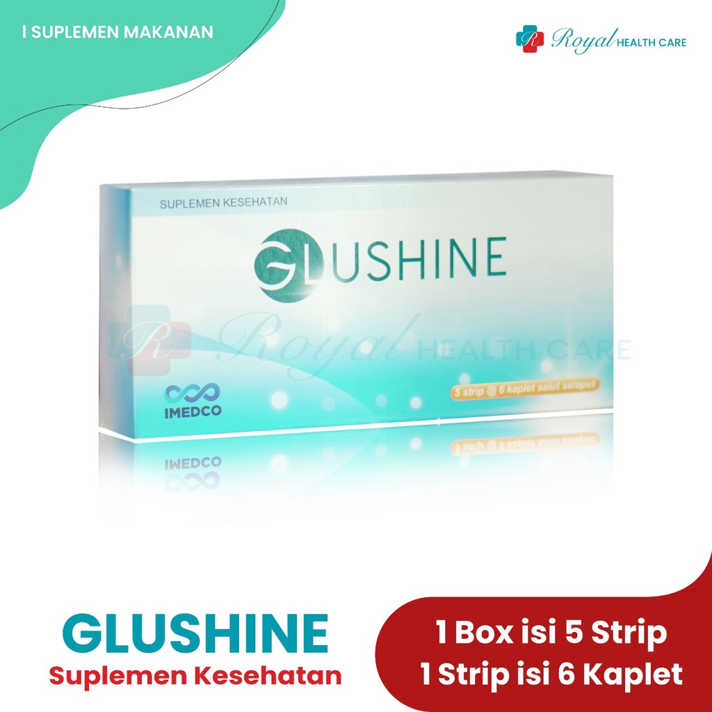 GLUSHINE STRIP 6 Kaplet Antioksidan Alami dan Detoksifikasi