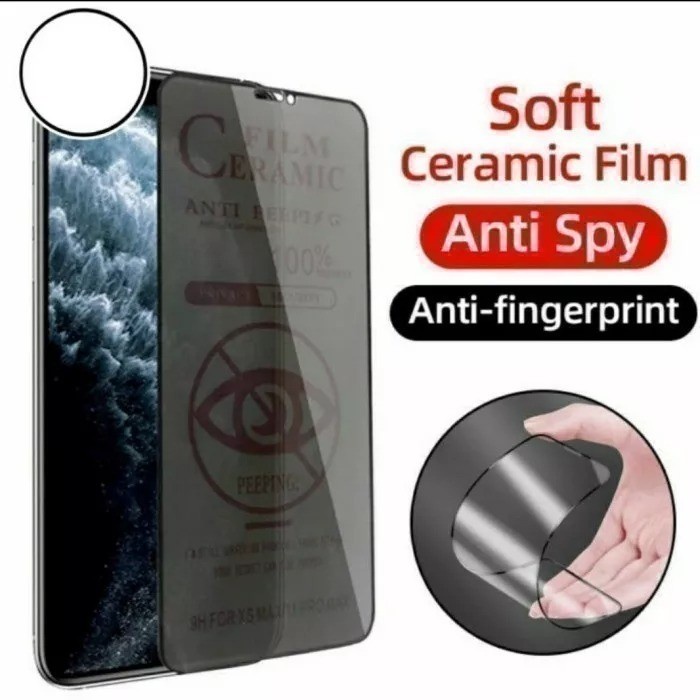 Anti Gores Ceramic Spy Anti Glare Samsung J3 Pro J330 J5 2015 J3 2016