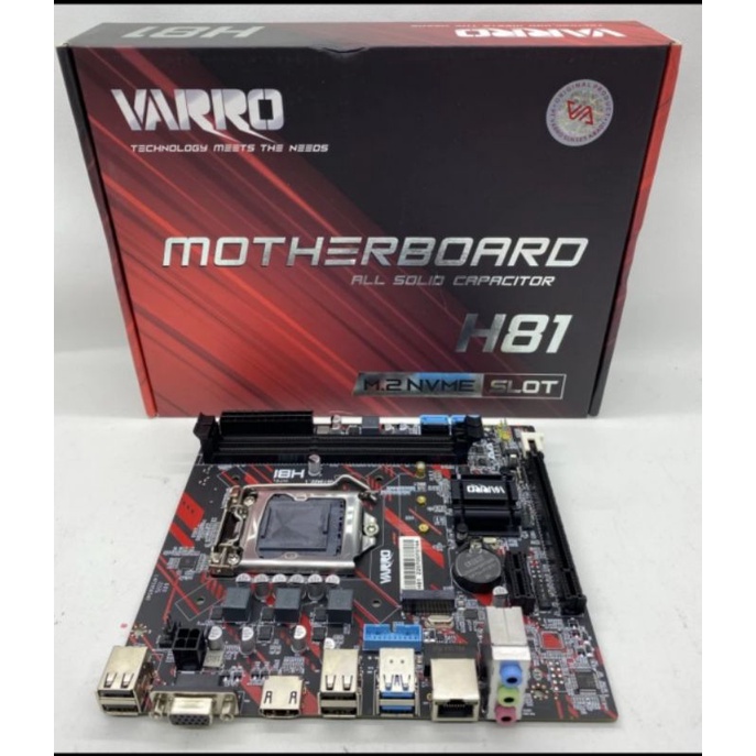 MOTHERBOARD VARRO H81 SOCKET 1150