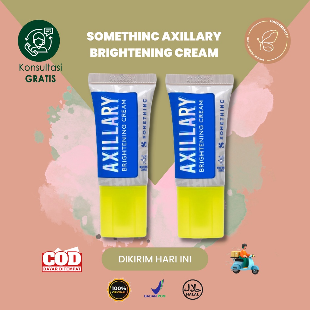 BISA COD - SOMETHINC Axillary Brightening Cream - Pencerah Pemutih Ketiak dan Area Lipatan