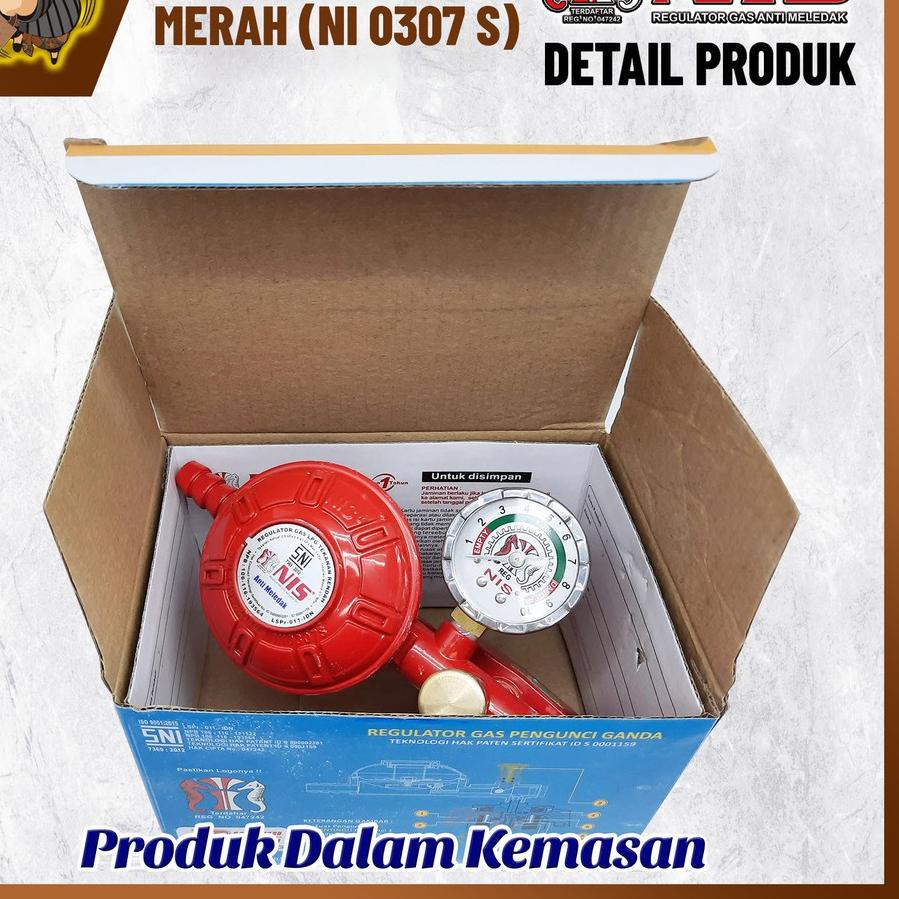 Terlaris NIS REGULATOR ROBOT RELEASE GAS (NI 0307 S) - TEKANAN RENDAH