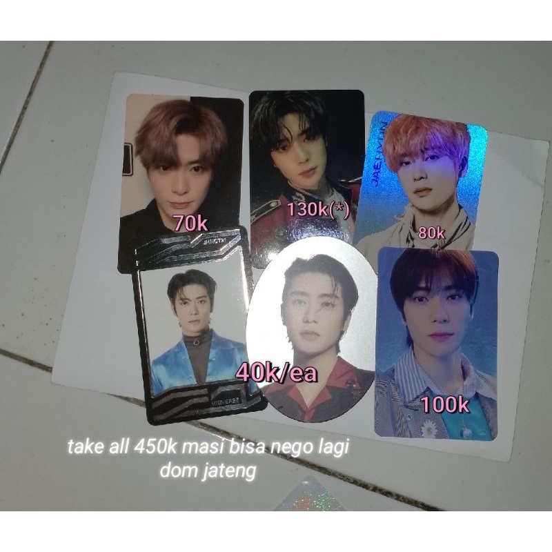 wts jaehyun monde 2nd player murce jaehyun nct photocard smcu night resonance uc acekit