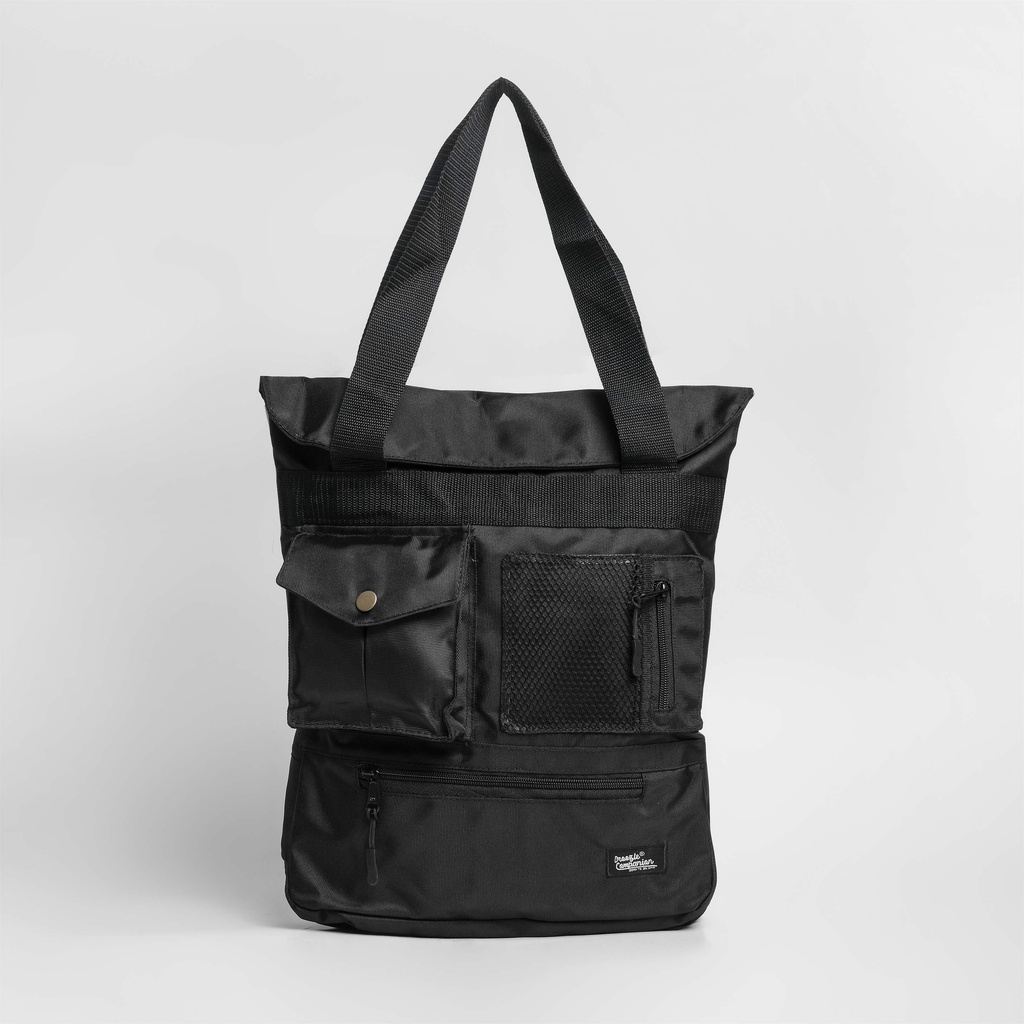 Droozle & co - totebag - Recca - Black