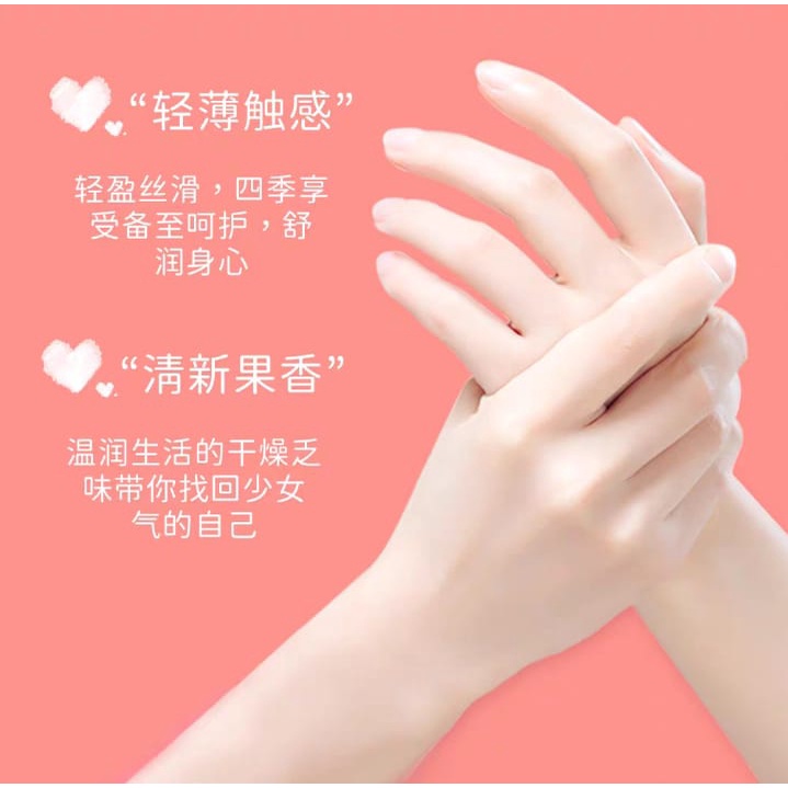 LM-FZ82102/FZ82119 Veze Krim Tangan Smooth Kristal Clear Hand Cream Peachtime Grapefruit