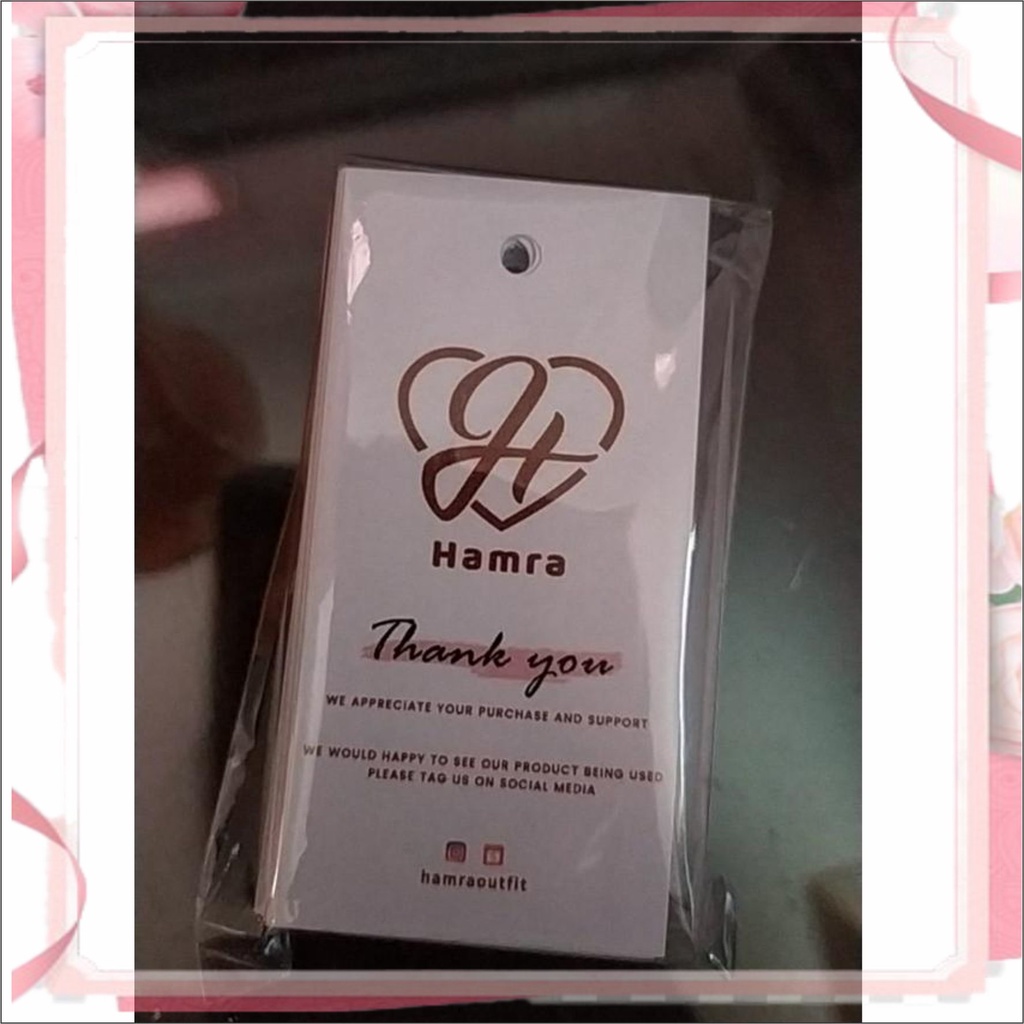 

HANGTAG PRODUK CUSTOM MURAH / LABEL PRODUK MURAH / LABEL BAJU PAKAIAN ISKSTORE