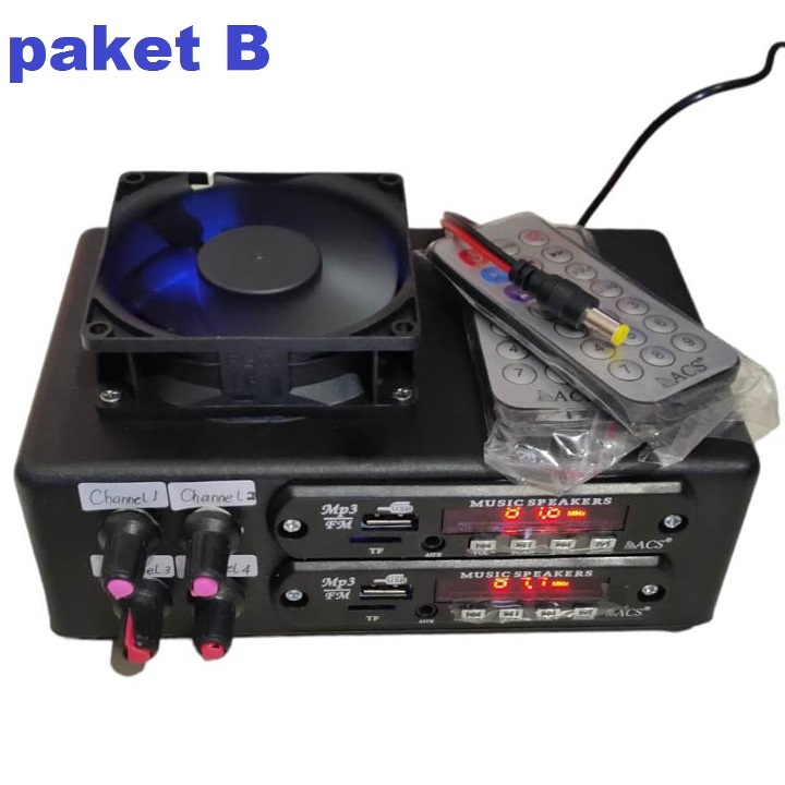 ampli / amplifier suara walet otomatis panggil tarik inap ceklok sedot