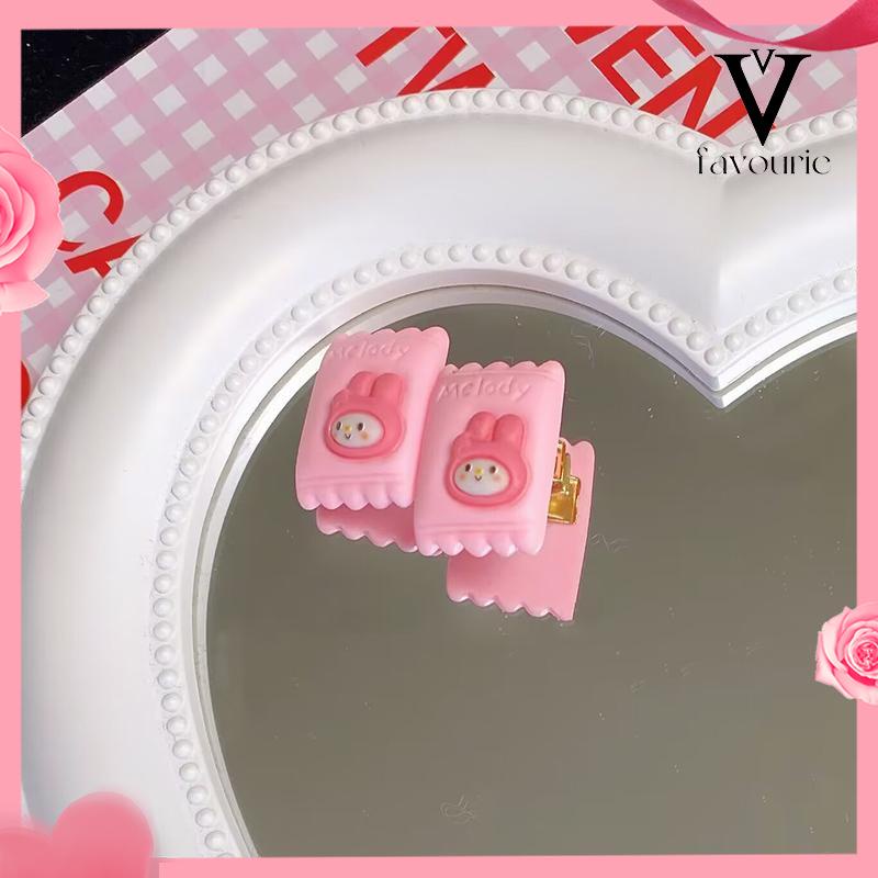 CODJepit Rambut Mini Kartun Sanri Korea Klip Poni Untuk Wanita-FA