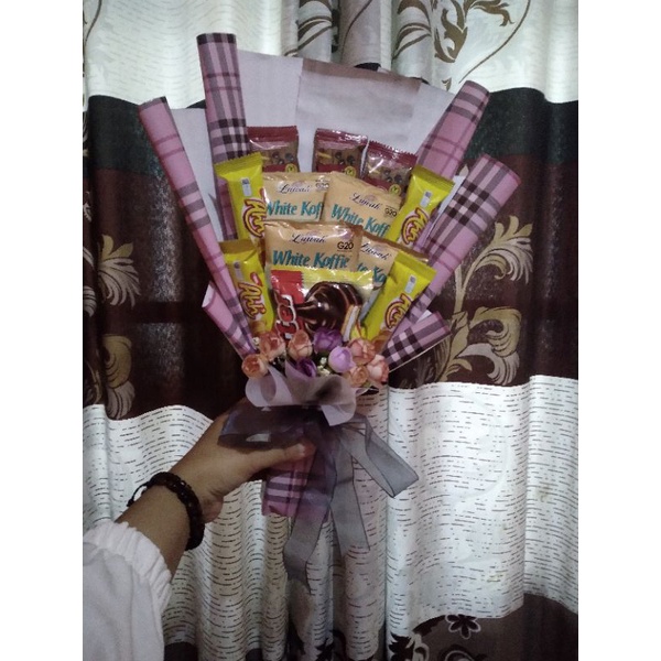 

Buket snack murah kertas kado