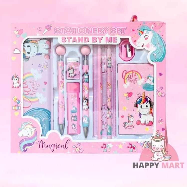 

[V-5R ☎] tempat pensil set pensil mekanik unicorn / pony / frozen-proses cepat