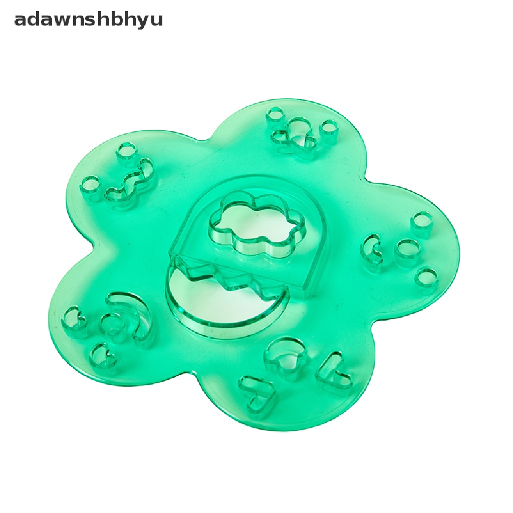 Adawnshbhyu 3Pcs Cetakan Ekspresi Wajah Kartun Rice Ball Mold DIY Alat Emboss ID