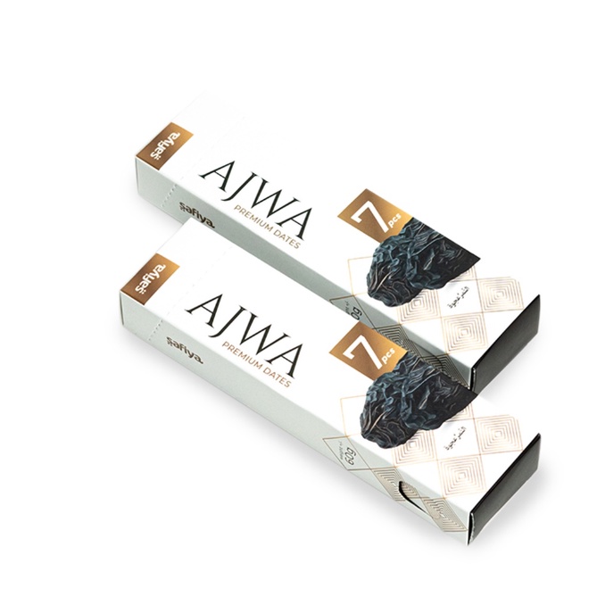 Kurma Ajwa Kurma Nabi Premium and Simple Packaging 7 Butir