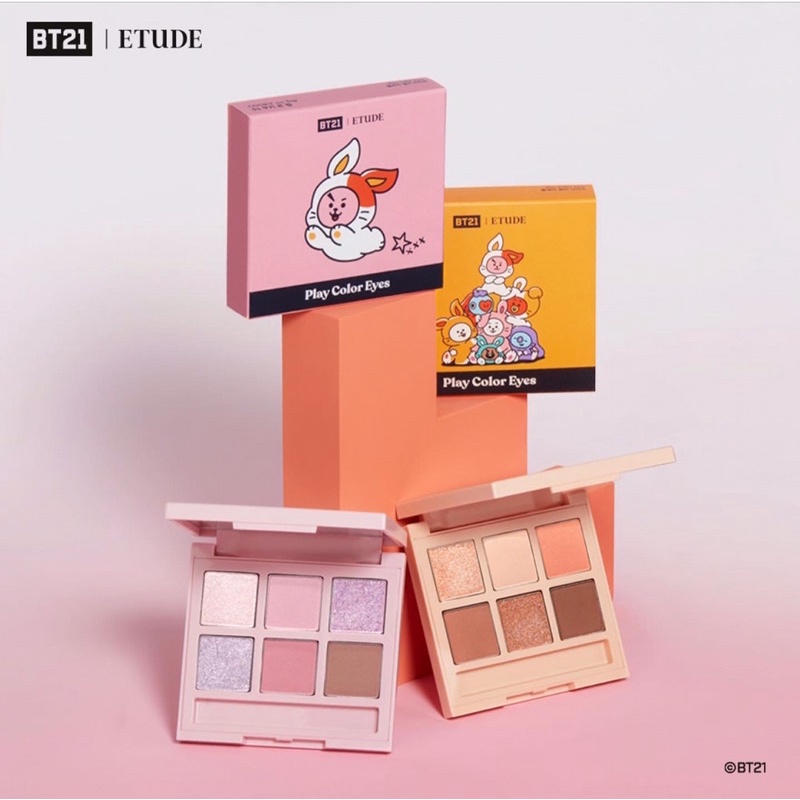 [PRE ORDER] ETUDE HOUSE X BT21 PLAY COLOR EYES RABBIT NEW YEAR EDITION