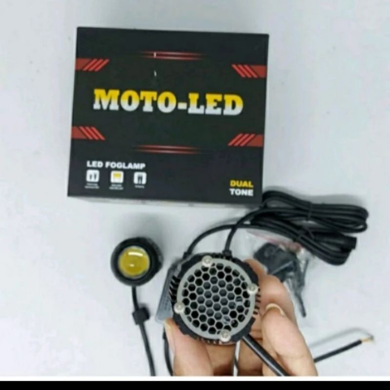 LAmpu tembak moto LED nmax 2015 - 2022 premium hi low kuning aerox adv