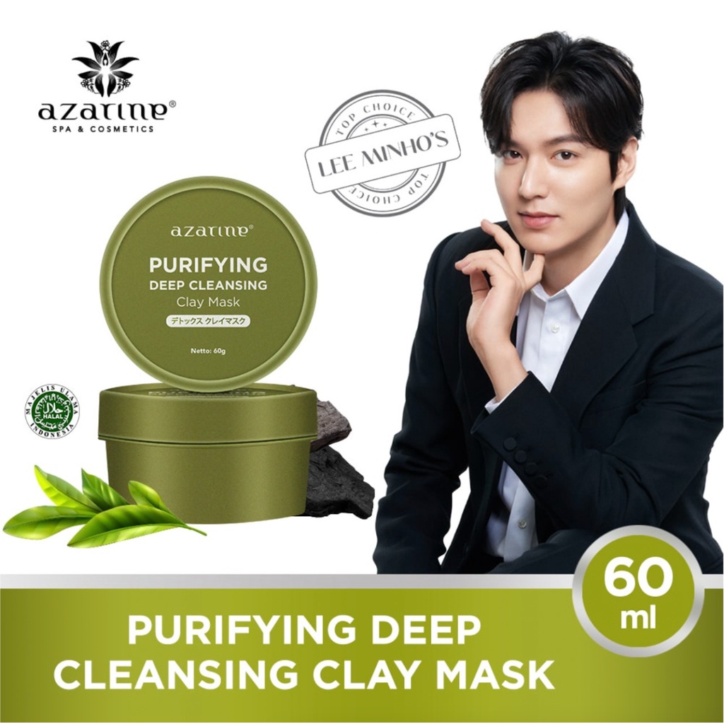 AZARINE Blemish Rescue/ Anti Acne Series / Cleansing Foam | Blackhead Remover Mask | Moisturizer | Purifying Deep Cleansing Clay Mask