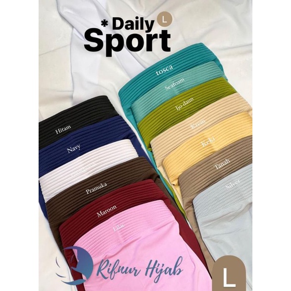 Hijab Instan | Hijab Sport ukuran L
