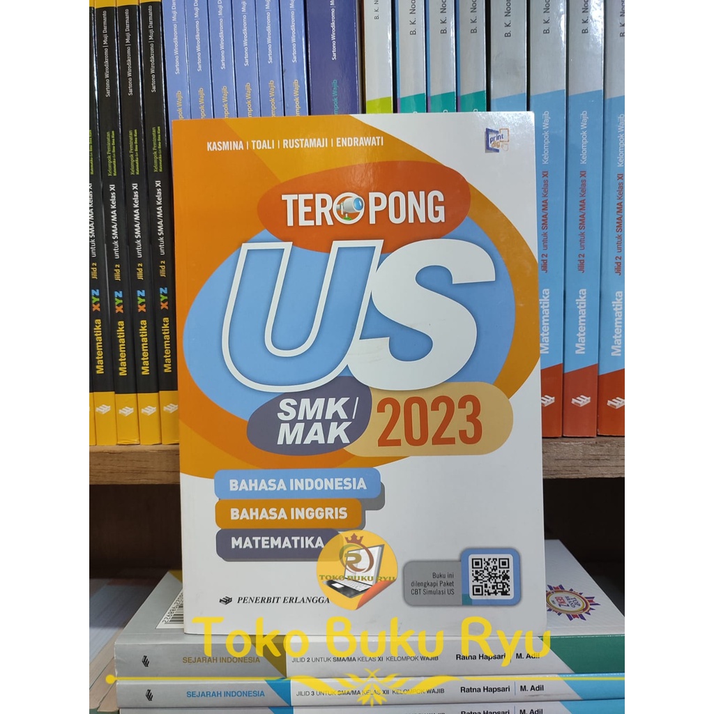 Buku Teropong US 2023 Untuk SMK/MAK Erlangga