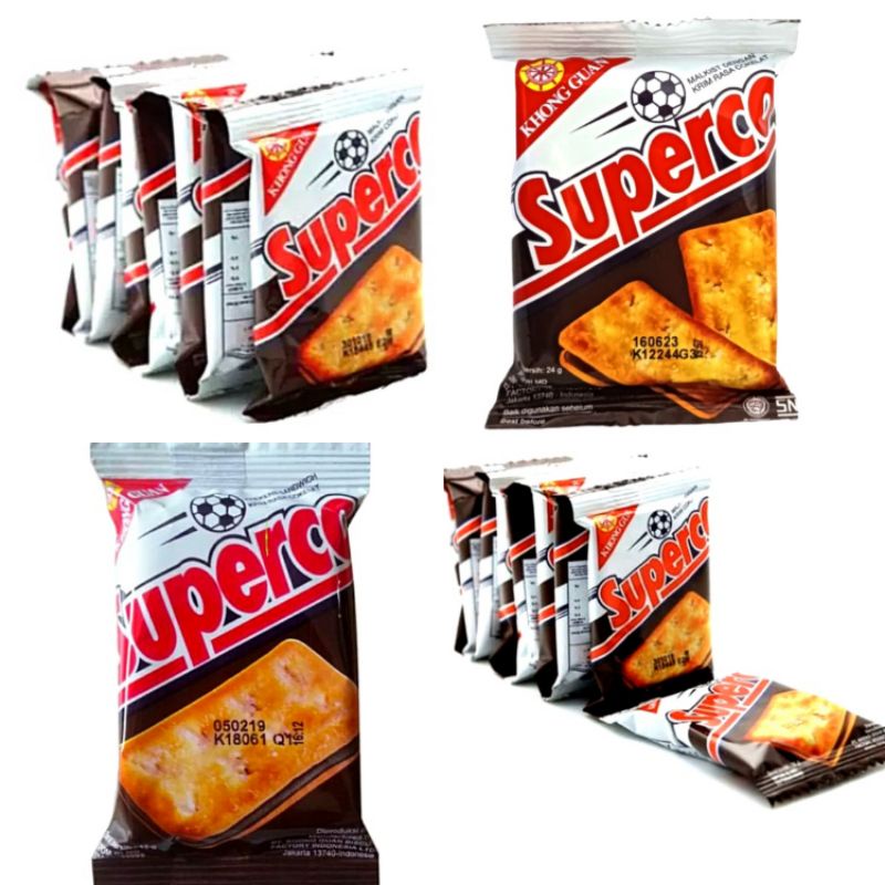 

SUPERCO Krekers Sandwich Krim Rasa Cokelat dari Khong Guan - Kemasan Baru