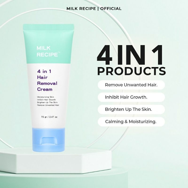 MILK RECIPE 4 IN 1 Hair Removal Cream