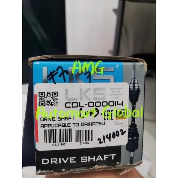 Drive shaft cv joint as roda depan Taft GT hiline f70 Rocky gigi 30