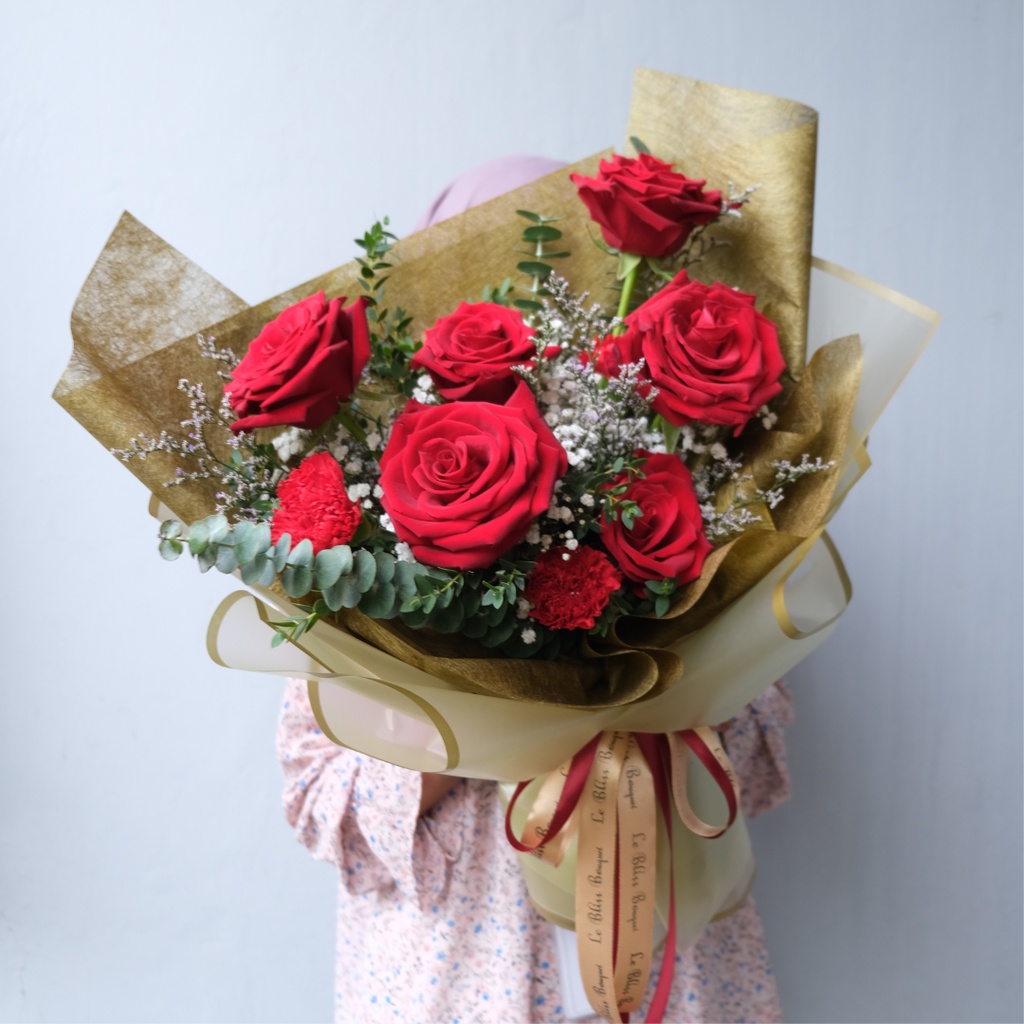 Ecuadorian Red Rose Bouquet