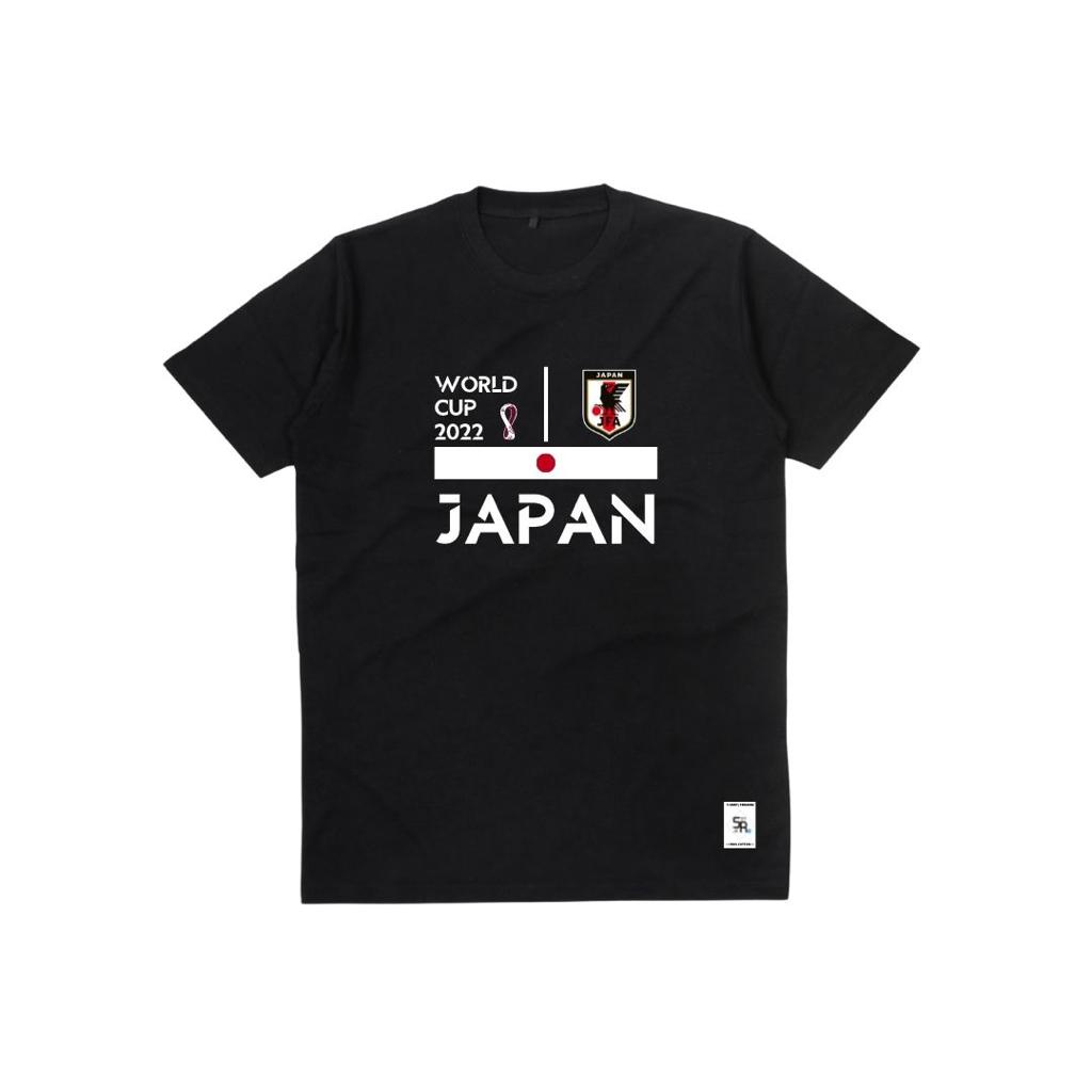 Tshirt Baju Kaos Distro World Cup Piala Dunia Japan / Kaos Distro Pria Wanita