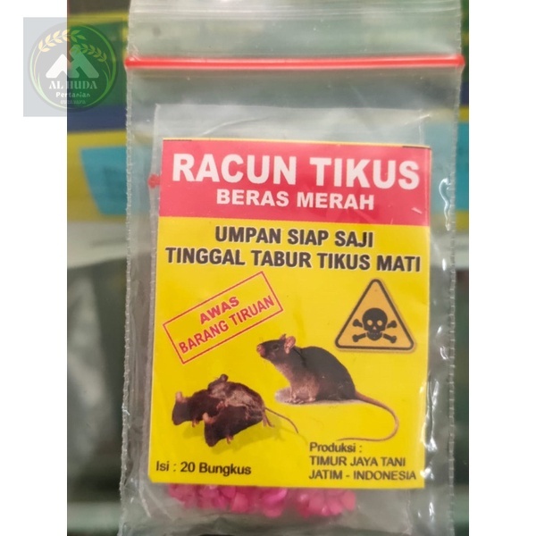 Racun Tikus Beras Merah Ampuh Membunuh tikus