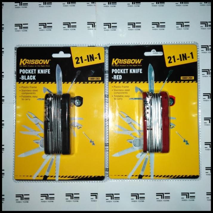 

Pocket Knife 21 In 1 Krisbow