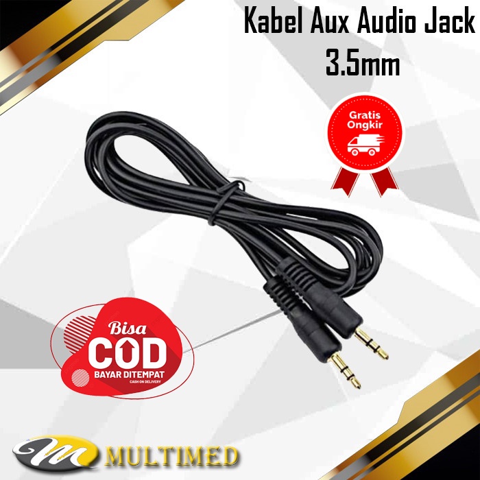 Kabel AUX Audio Jack 3,5mm Male To Male