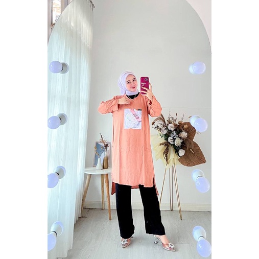 Pinguin Setelan Wanita Jumbo One Set Rayon Terbaru