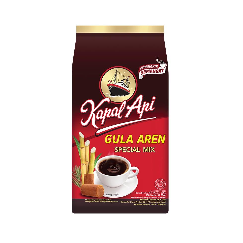 

[KODE PRODUK GMH7S7265] KAPAL API Special Mix Gula Aren 2 Pack (10 x 23 gr)