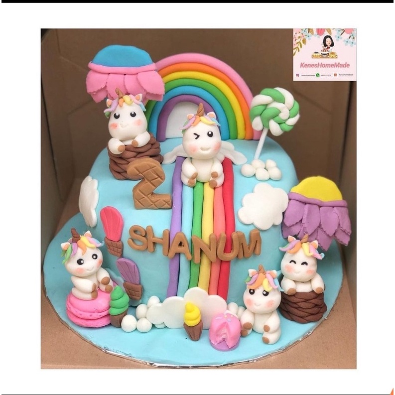 

Kue Ulang Tahun Unicorn / Cake Ultah Unicorn