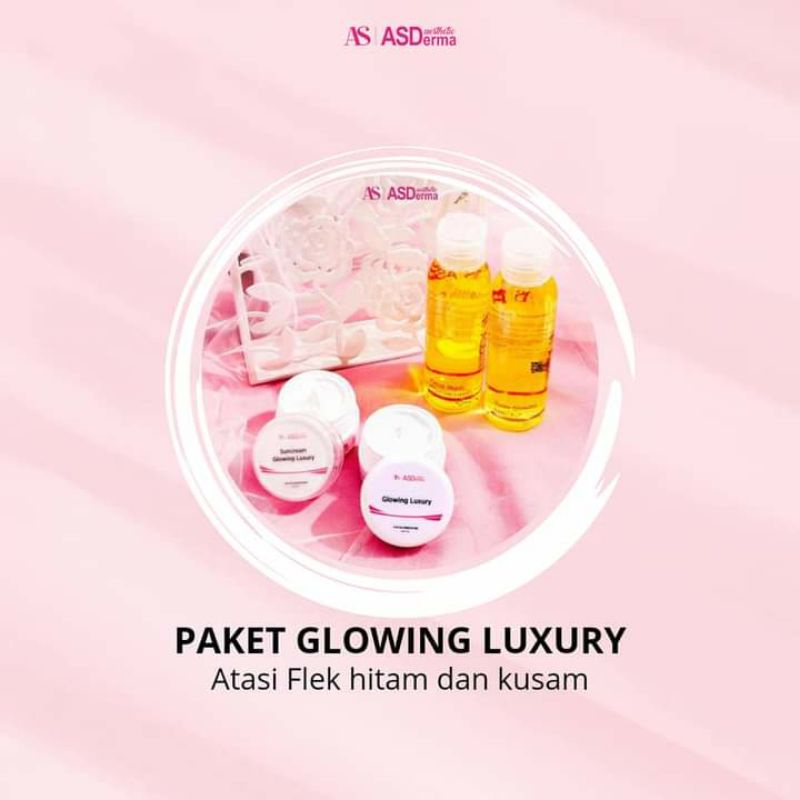 Paket Glowing Luxury 100ml ASDerma