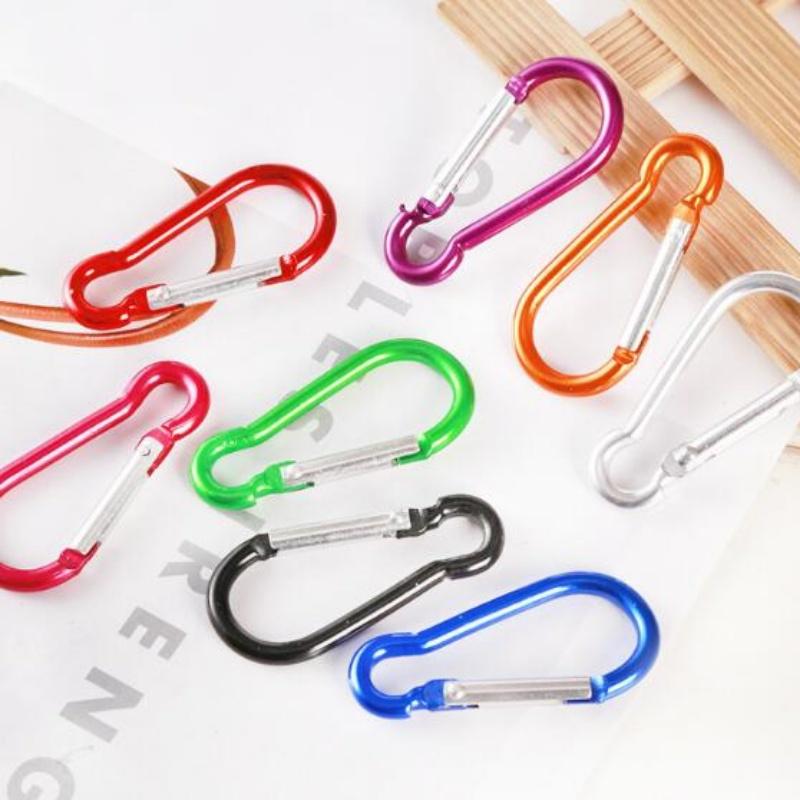 [Harga Grosir] 1pc Gesper Klip Pengaman Anti Hilang Ransel Logam Gesper Gantung Bentuk Labu Kancing Snap Kait Ketel Air Keys Carabiner Untuk Mendaki Bersepeda Perjalanan