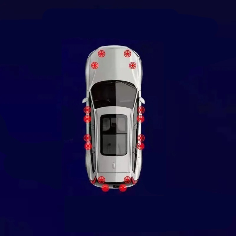 8buah pad Silikon anti Tabrak Untuk Pintu Mobil, Stiker Pintu, Kunci anti shock, Kedap Suara, bumper, Paking, Aksesoris Mobil,