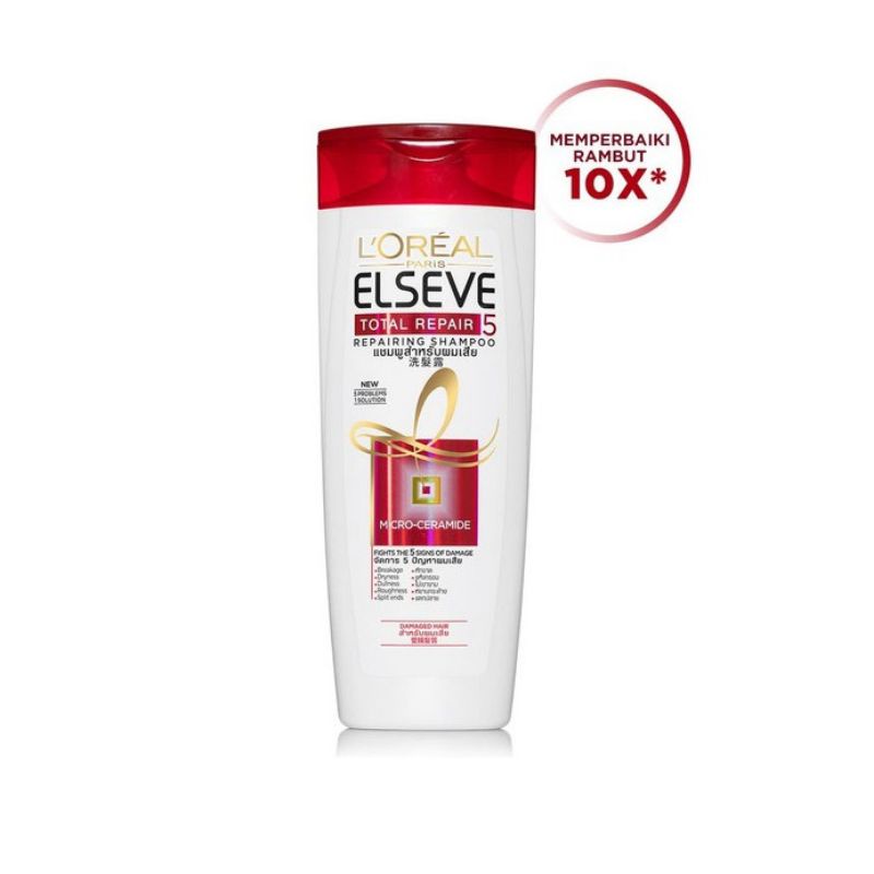 loreal elseve total repair 5 restoring shampo 330ml