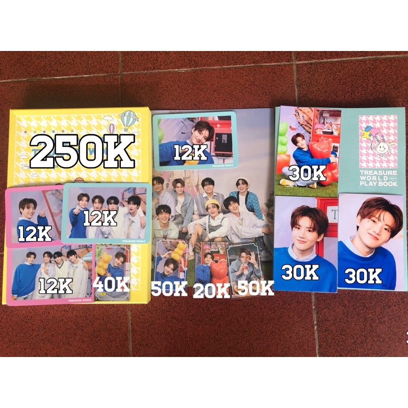 Treasure World Jihoon Yoshi Junkyu Jaehyuk Asahi Doyoung Junghwan Haruto Group Photostand YGS