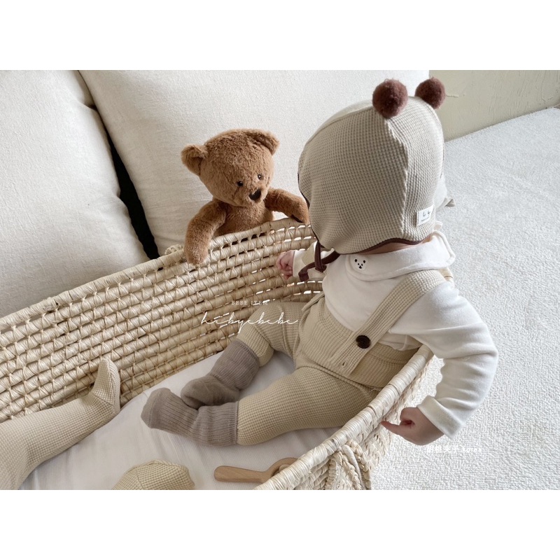 Dudu overall set bayi leging bayi set