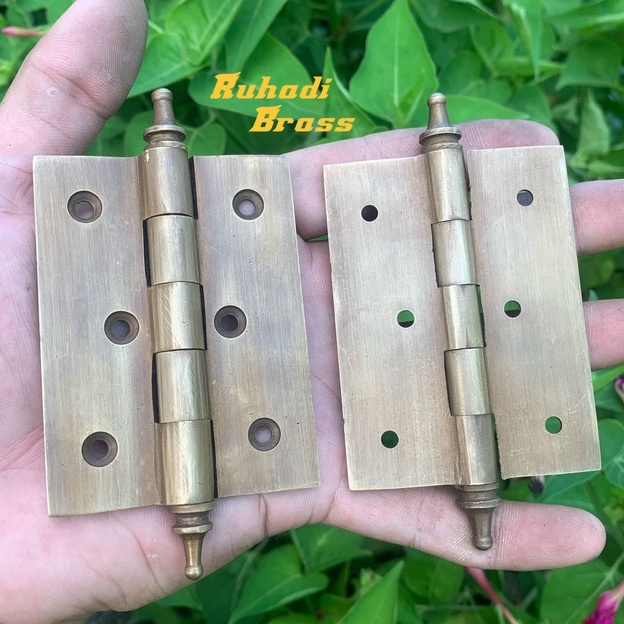 Engsel Jendela / Engsel Pintu Rumah Antik Kuningan 3 inch