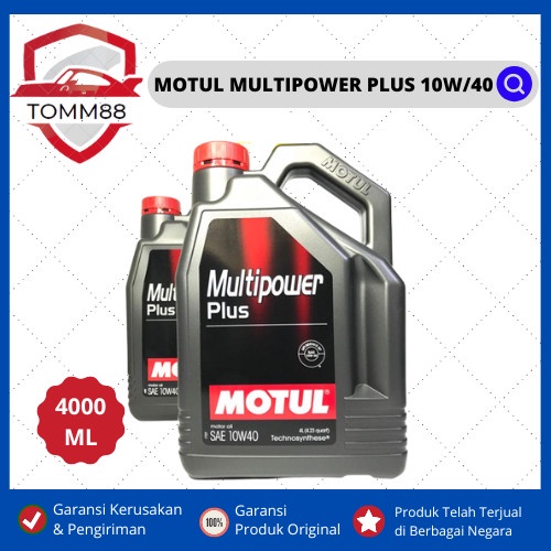 MOTUL MULTIPOWER PLUS 10W-40 4L/OLI MOTUL/OLI MOBIL/ 100%ORIGINAL
