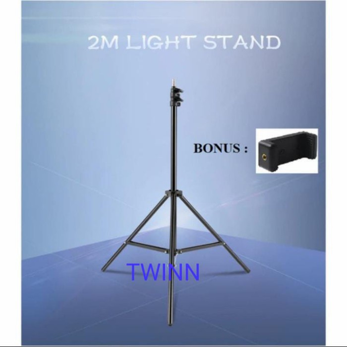 Tripod Hp Panjang 2,1 Meter Stand Camera 2 Meter/ Tripod Lampu