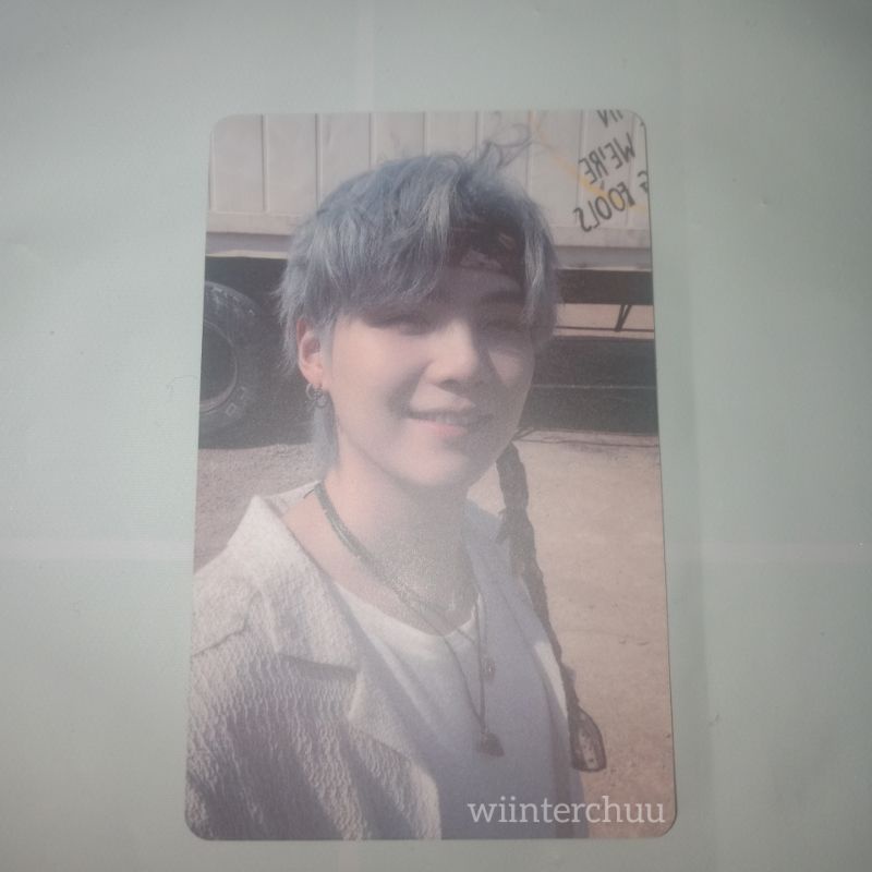 BOOKED photocard pc suga yoongi lucky draw ld butter M2U official