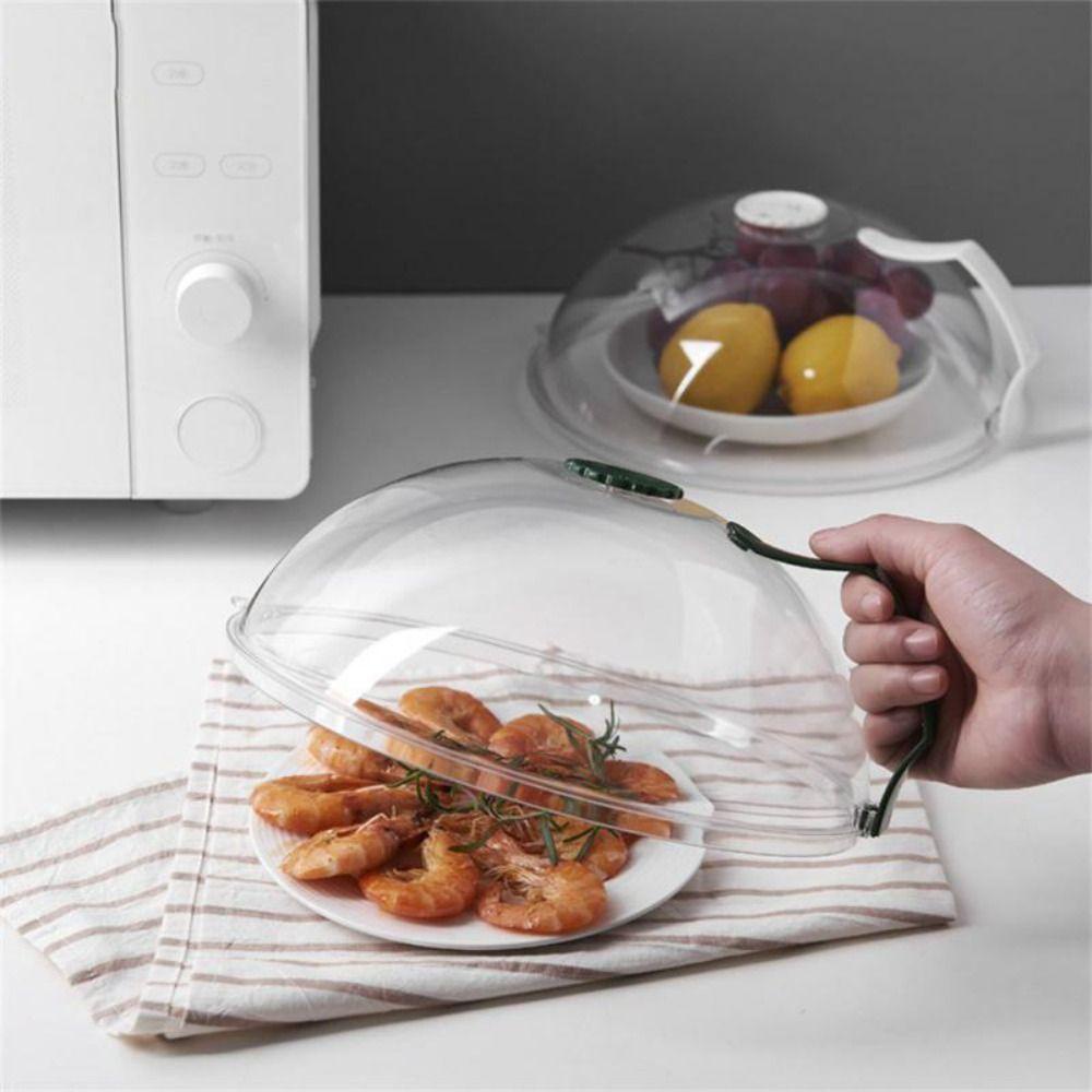 [Elegan] Penutup Makanan Mudah Digunakan Isolasi Tahan Debu Rofessional Dengan Lubang Kukus Tahan Suhu Tinggi Microwave Splash Cover