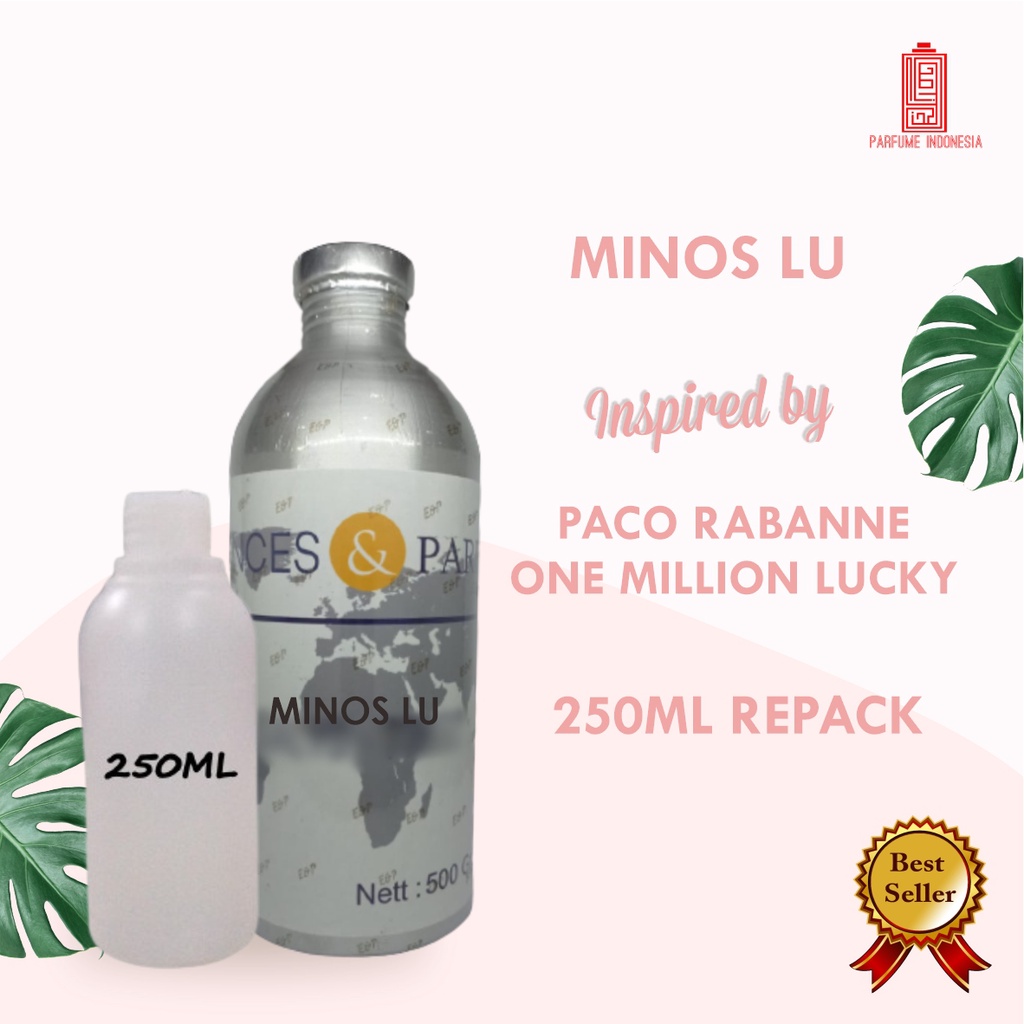 bibit parfum murni MINOS LU ESSENCES 250ML REPACK