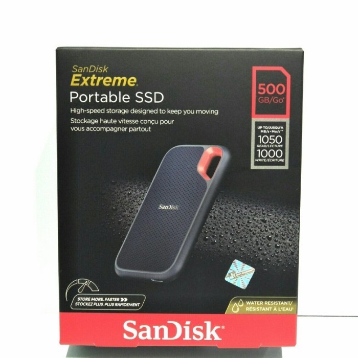 SSD SanDisk Extreme Portable E61 V2 500GB 1050MB/s USB 3.2