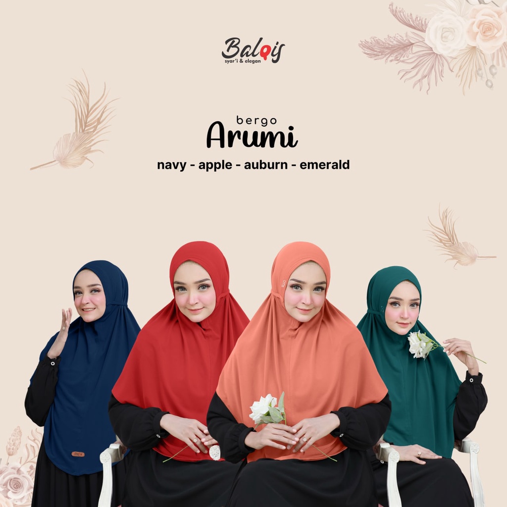 HIJAB BERGO ARUMI By BALQIS TERBARU