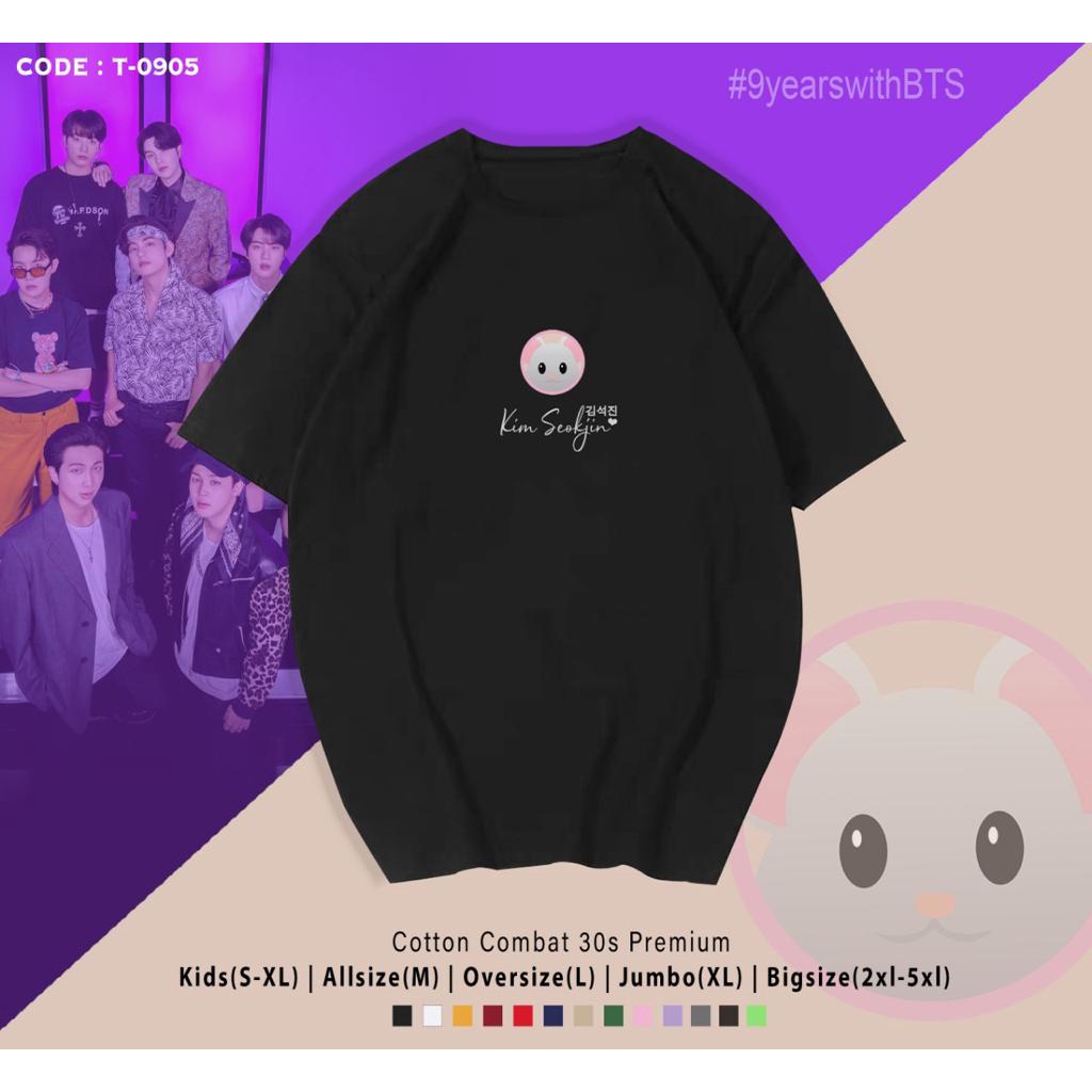 KAOS ATASAN KPOP B T S / CUTIE EDITION / KAOS AMRY / T-SHIRT KPOP