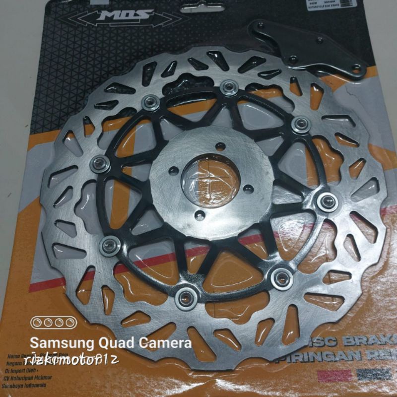 PIRINGAN DISC CAKRAM MOS COPY TDR SUZUKI SATRIA 120/SHOGUN OLD SIZE 300MM